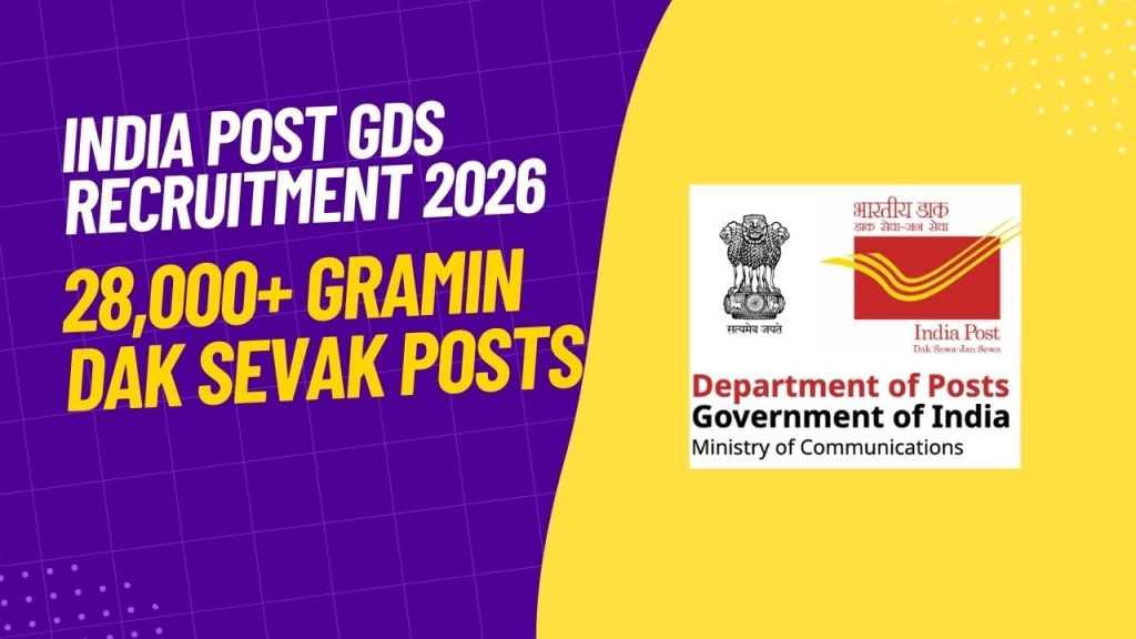 India Post GDS Recruitment 2026